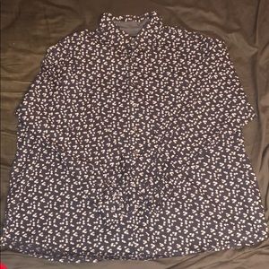 Claiborne stretch button-down XXL